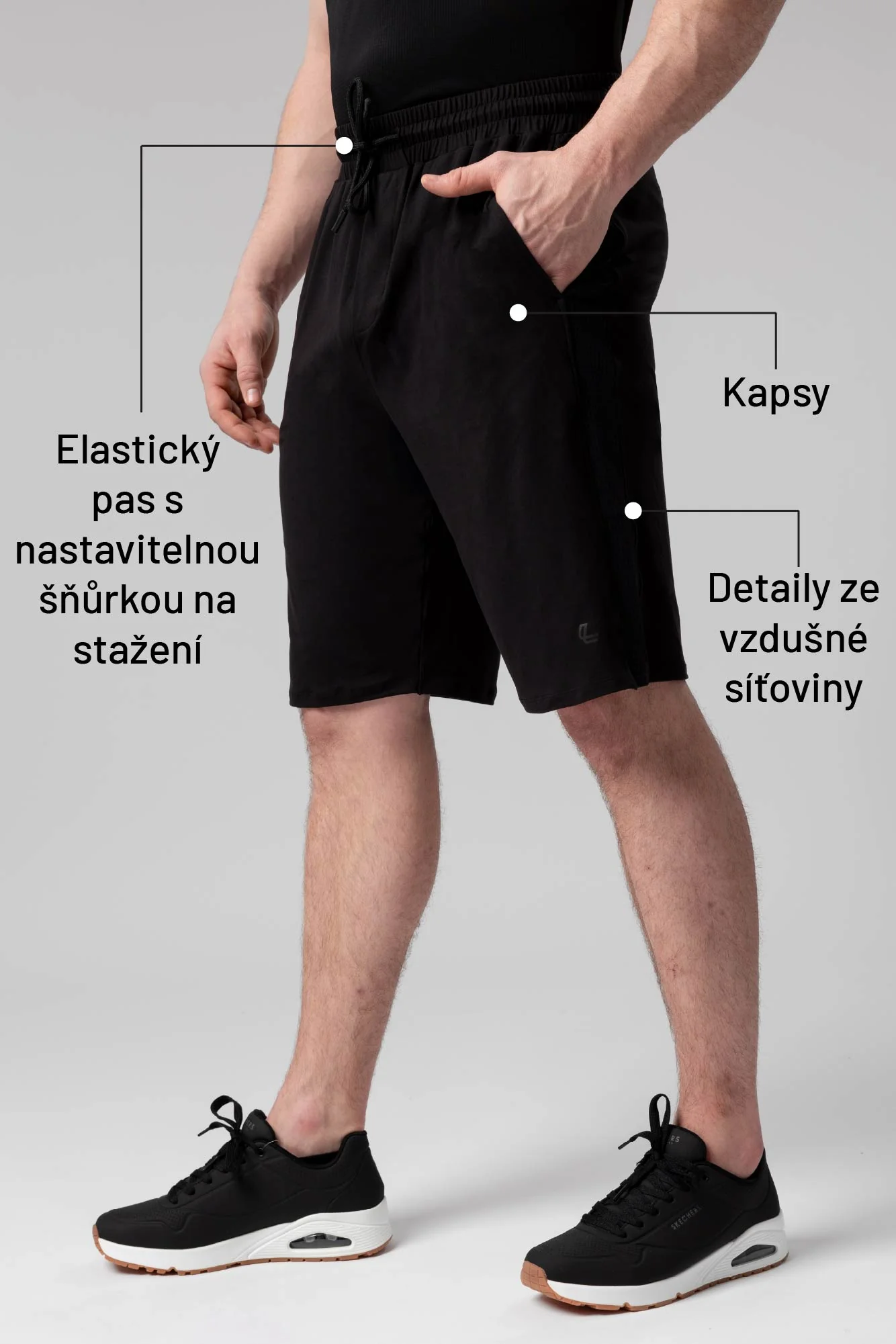 Airmesh bermuda šortky Trobriand - Image 2
