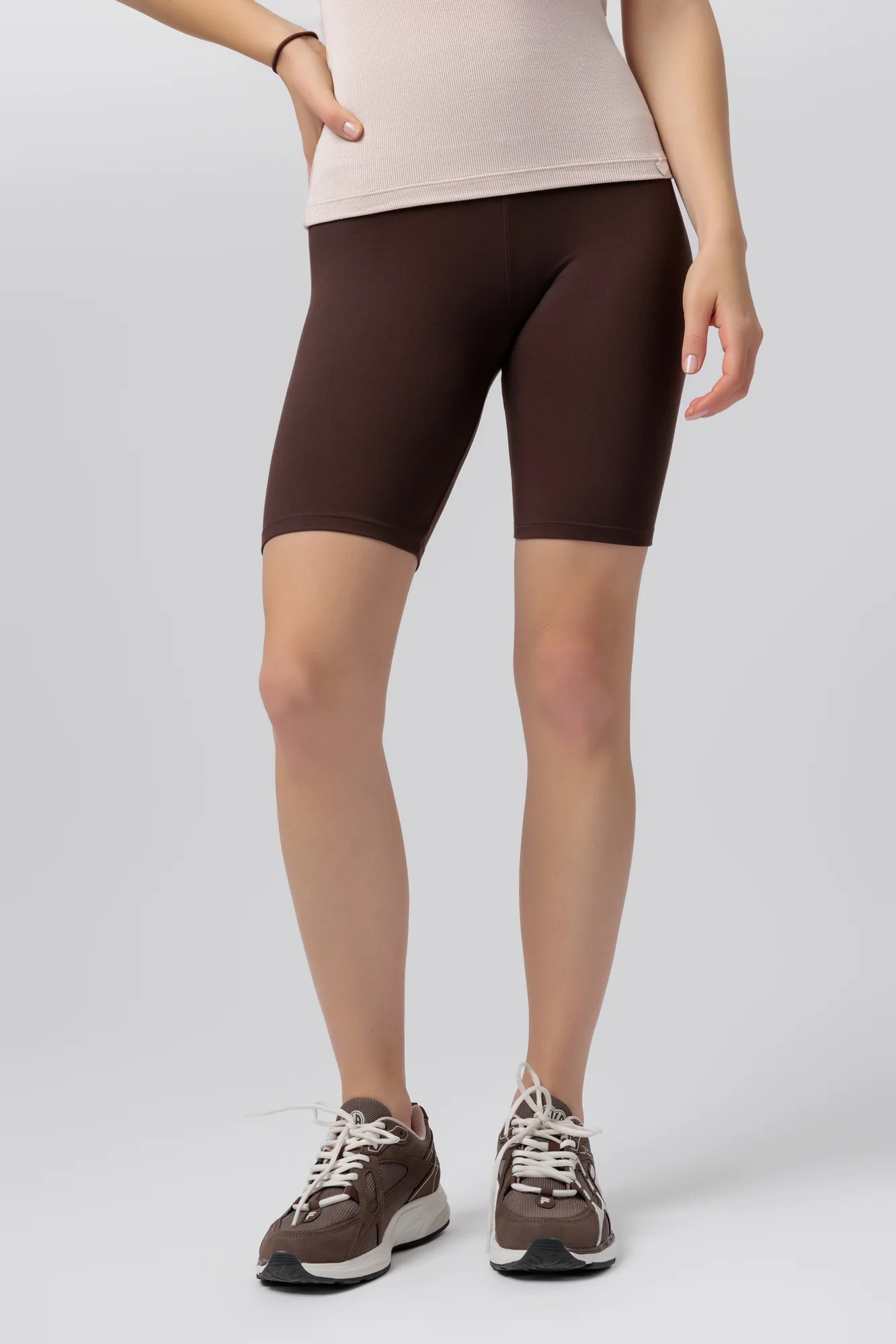 Bermuda legíny Mocha