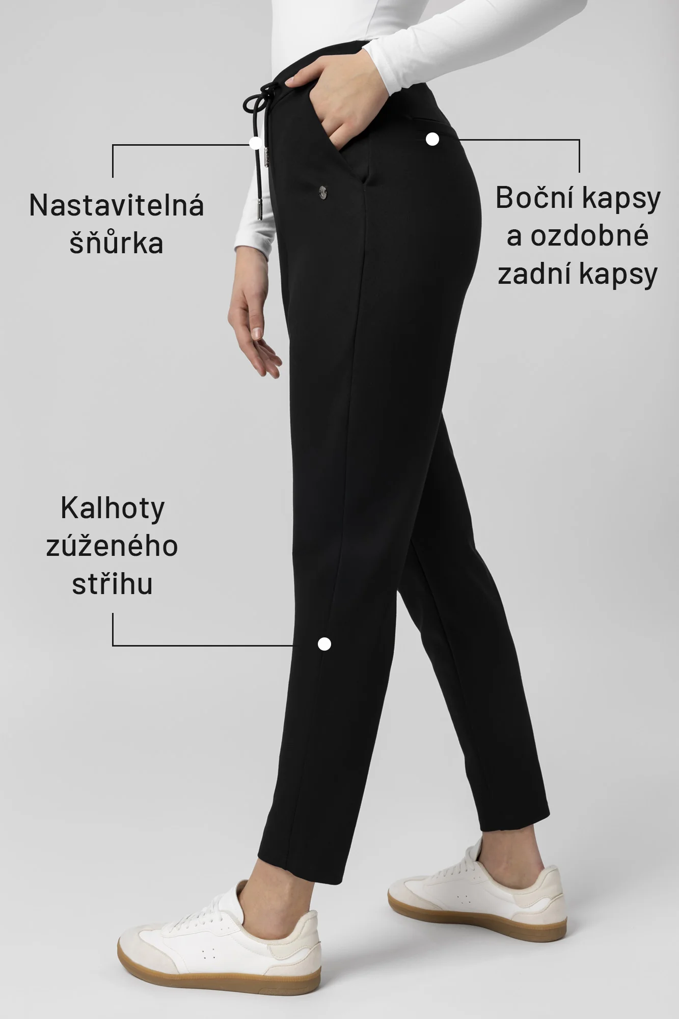 Kalhoty Flexmart Estelle - Image 2