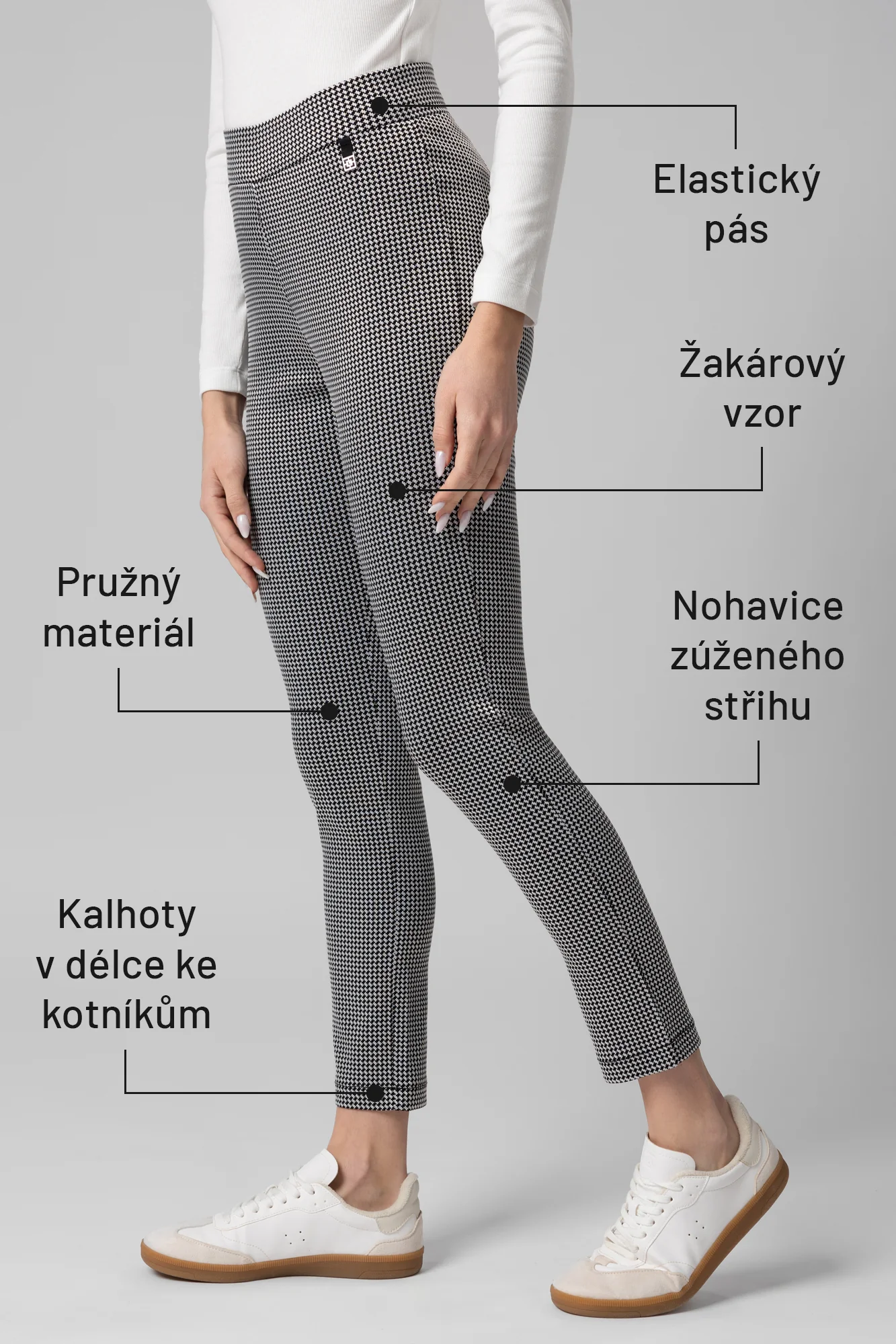 Kalhoty Flexmart Goldie - Image 2