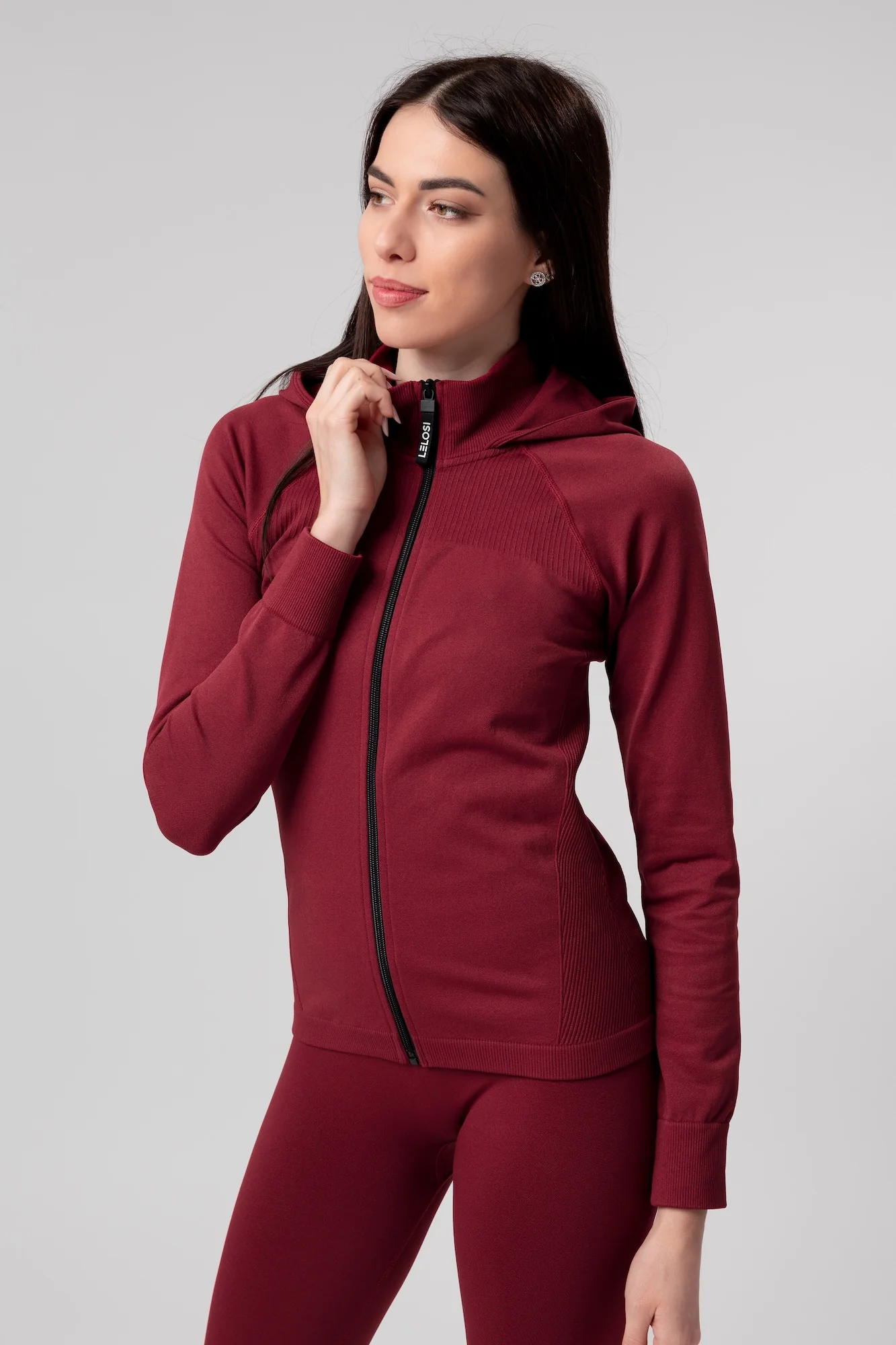 Mikina Seamless Move na zip Madison - Image 3