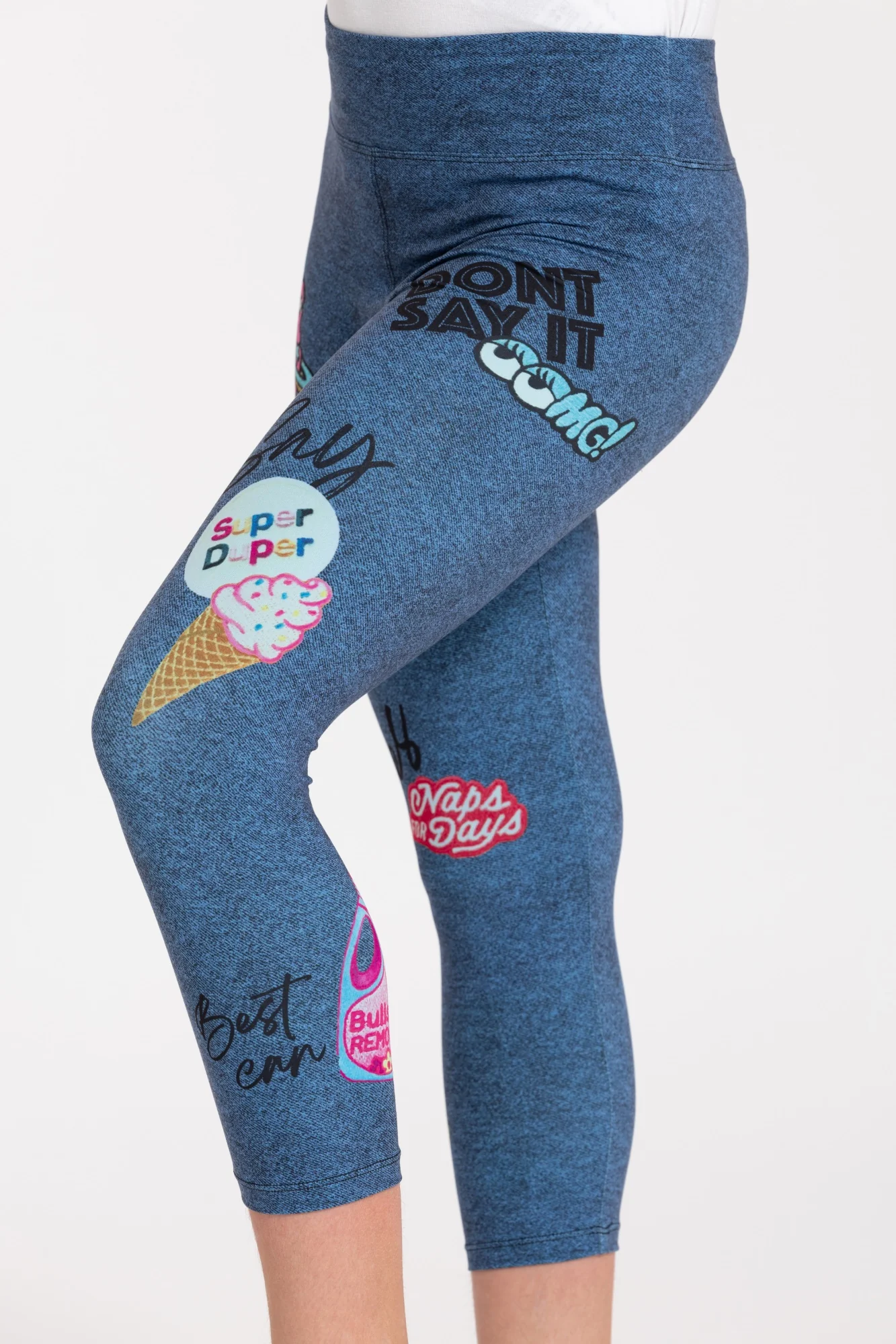 Dětské Capri legíny Sticker - Image 5