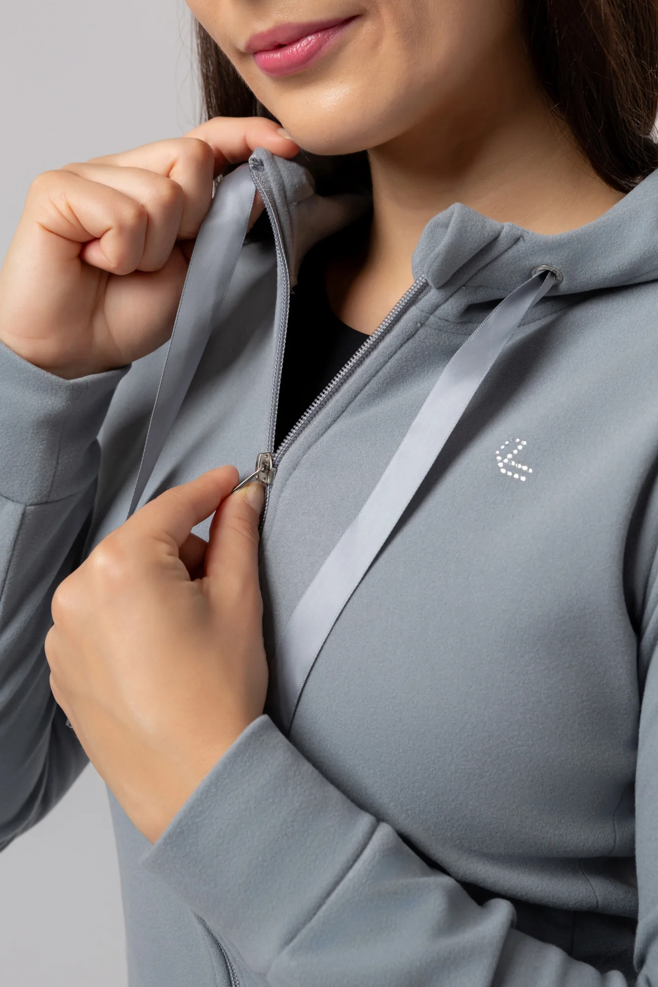 Mikina na zip Supercomfort Stefflon - Image 4