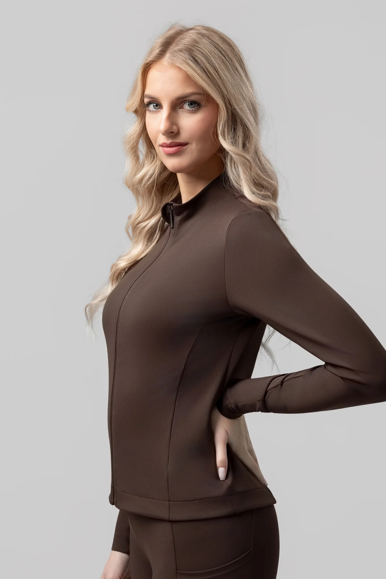 Mikina na zip Vibe Faustine - Image 2