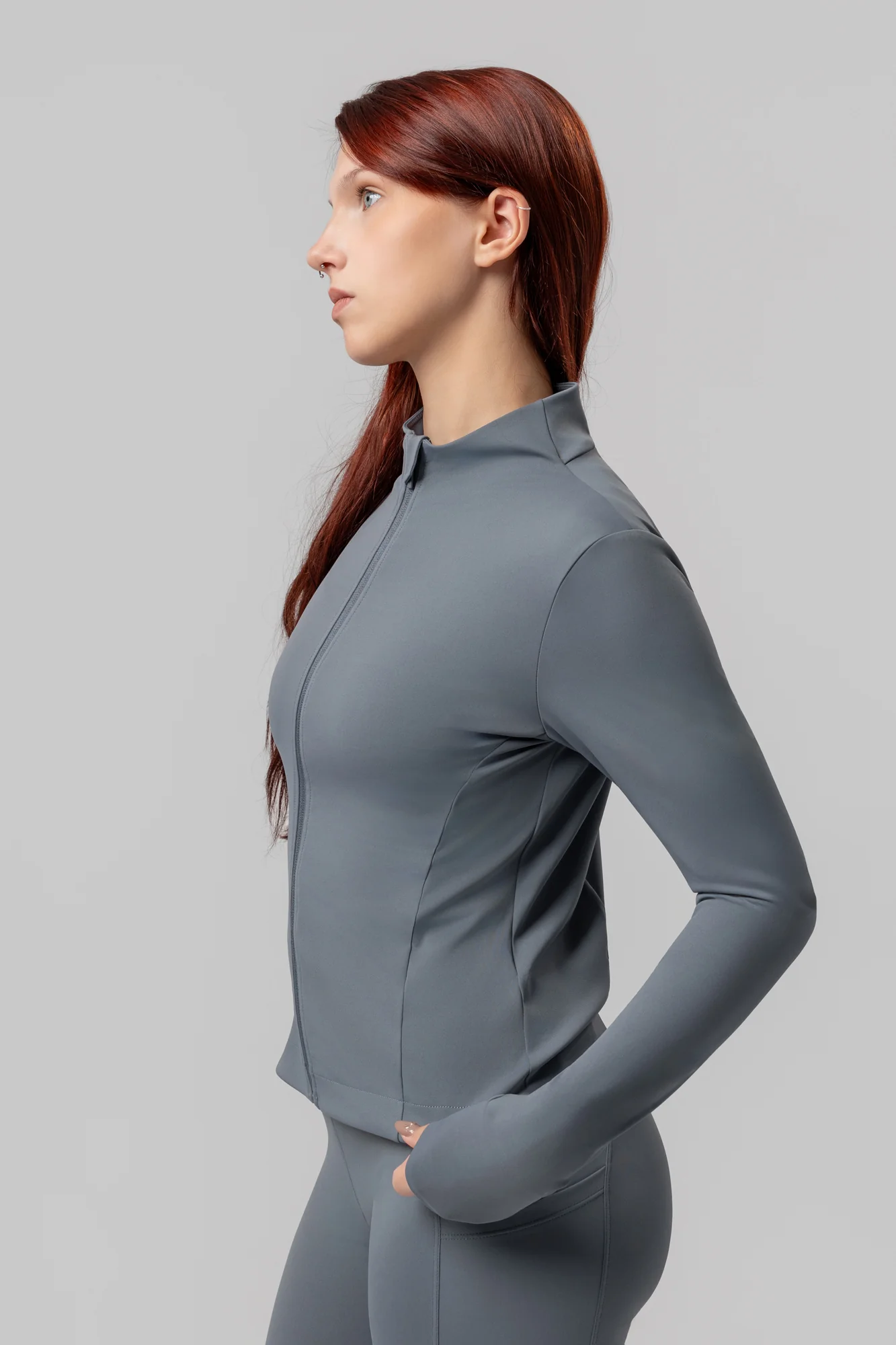 Mikina na zip Vibe Mirette - Image 2