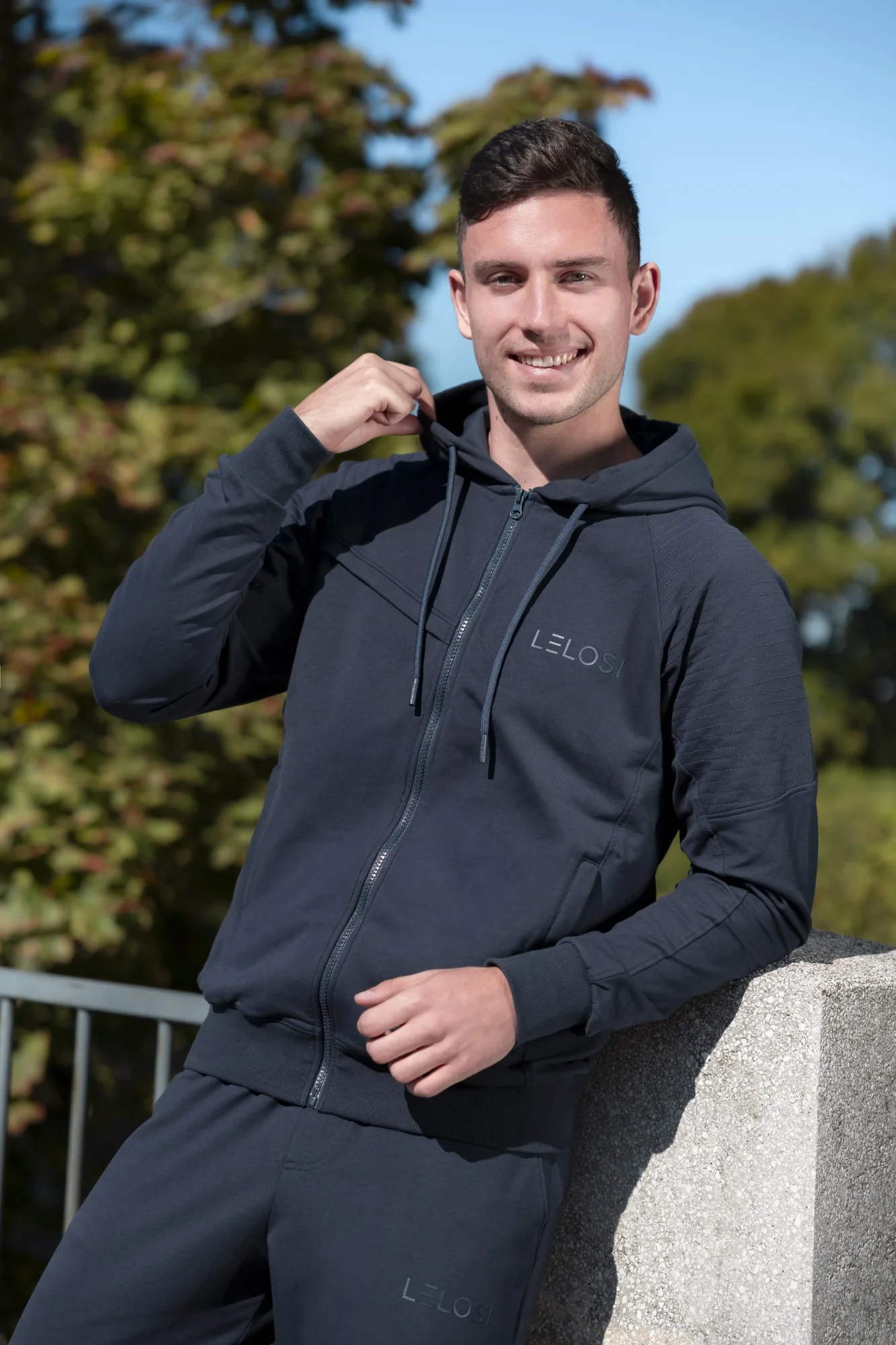 Mikina na zip Andre - Image 7